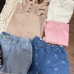 女の子服110〜130サイズくらい　11着まとめての画像