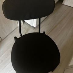 IKEA：椅子 黑色の画像