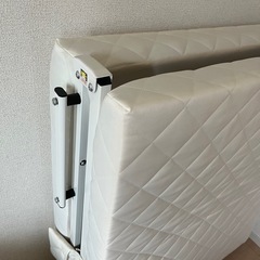 折りたたみベッド　セミシングルの画像