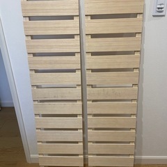 ダブルベッドフレーム 宮棚・1口コンセント付の画像