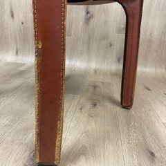 【引取限定】Cassina カッシーナ412CAB 赤茶　中古品の画像