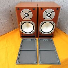 ONKYO スピーカー ペア D-N7X 木目 ブラウン系 AV機器 西岡店の画像