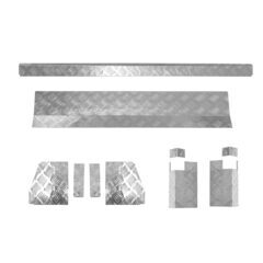 ハイゼット ジャンボ トラック 荷台 キャビン バックパネルカバー シルバーの画像