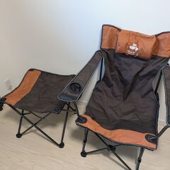 キャンプ用チェアをお譲りします。