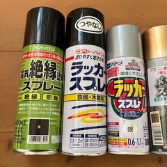スプレー塗料　色々　DIYの画像