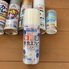 スプレー塗料　色々　DIYの画像