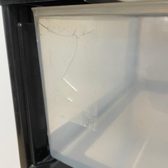 5段収納ボックス　クリアケース　衣類収納　クリアーブラック　少々難ありの画像