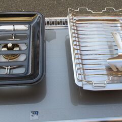 ☆Rinnai リンナイ RTE65VAGP-GR 都市ガス用ガステーブル◆ココットプレート対応の画像