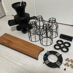 JAVALO ELF  シーリングファン付ライト　JE-CF001Vの画像