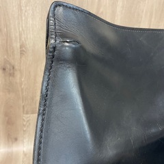 【引取限定】Cassina カッシーナ413CAB アームチェア　中古品　破れありの画像