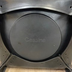 【引取限定】Cassina カッシーナ413CAB アームチェア　中古品　破れありの画像