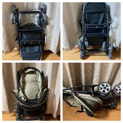 【中古美品】◢◤ペット用ベビーカー◢◤↘︎値下げします！ 子犬・小型犬・老犬・ペットカート・犬カート・ドッグカートの画像