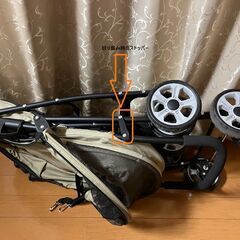 【中古美品】◢◤ペット用ベビーカー◢◤↘︎値下げします！ 子犬・小型犬・老犬・ペットカート・犬カート・ドッグカートの画像
