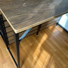 LOWYA　キッチンカウンター テーブル　収納の画像