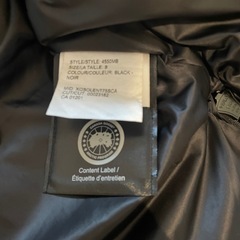 カナダグース　ブラックレーベルの画像