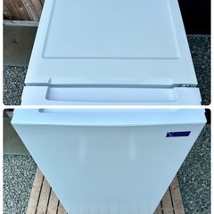 【洗浄クリーニング済】2021年 2ドア冷凍冷蔵庫 156ℓ ヤマダホールディングス(ヤマダ電機)YRZ-F15G1【現金 PayPayお支払い出来ます】の画像