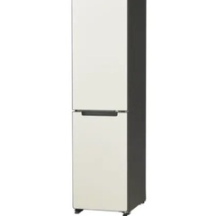 スリム冷蔵庫 freemo(フリーモ) ナチュラルベージュ JR-SX21A(C) [幅45.3cm /208L /2ドア /右開きタイプ /2023年]の画像