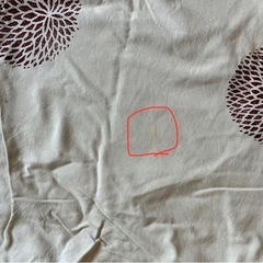 こたつ布団カバー　和柄　菊の画像