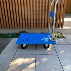 【美品】台車　横幅38・長さ60ｃｍ・100ｋｇの画像