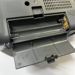 万代店 Panasonic  RF-2400A ハンドル付き 小型ラジオ AM FM 乾電池  の画像