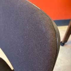 サ2511-285 オフィスチェア ブラック キズ汚れ有りの画像