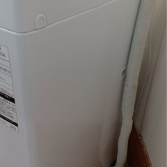 TOSHIBA 縦型洗濯機 容量4.5kg 2020年製 AW-45M7(W) 中古美品の画像