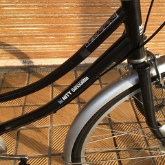 ママチャリ26インチ　シマノ6段変速　パナソニックLEDオートライト　の画像