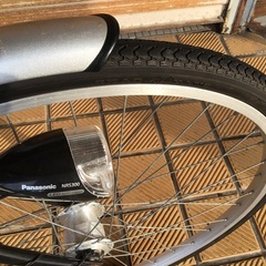 ママチャリ26インチ　シマノ6段変速　パナソニックLEDオートライト　の画像