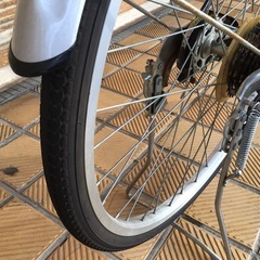 ママチャリ26インチ　シマノ6段変速　パナソニックLEDオートライト　の画像