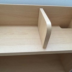 未使用品　棚　書棚  書斎　デスクワーク　
入学準備の画像