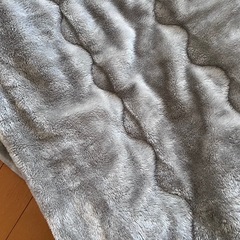 こたつ布団　グレーの画像