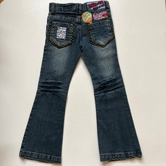 新品未使用キッズジーンズ120cmの画像