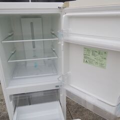 △エディオン ANG-RE151-B1(W)  冷凍冷蔵庫 2021年製 149L 2ドア/管理3384の画像