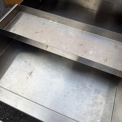 無印良品 廃盤 希少 ステンレス キャビネット ワゴンの画像