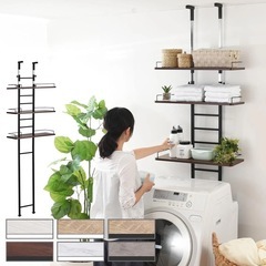 【お譲りします！】突っ張り式ランドリーラックの画像