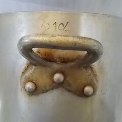 業務用アルミ半寸胴鍋／21cmの画像