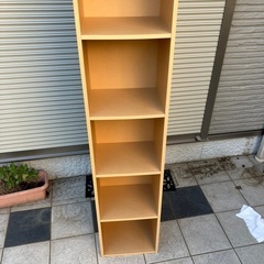 本棚　外寸180cm×37cm×25cmの画像