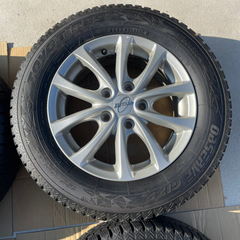 格安！ブリヂストン！2020年溝ありタイヤ！15インチ アルミホイール付きの画像