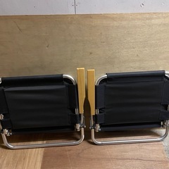 イス　2個　折り畳みの画像