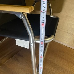 イス　2個　折り畳みの画像