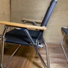 イス　2個　折り畳みの画像