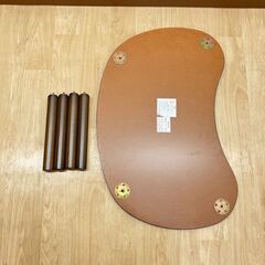 stp-3561　ニトリ　ローテーブル　クラウド　85×55×33cm　黒　ブラック　脚取り外し可能　座卓　テーブル　リビング　センターテーブル　コンパクトの画像