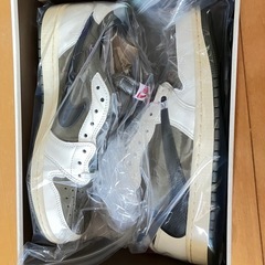 26.5センチTravis Scott × Nike Air Jordan 1 Low OG SP "Reverse Olive" の画像