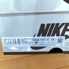 26.5センチTravis Scott × Nike Air Jordan 1 Low OG SP "Reverse Olive" の画像