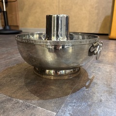 中華鍋、インテリアに
の画像