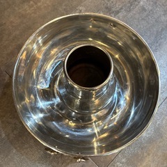 中華鍋、インテリアに
の画像