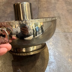 中華鍋、インテリアに
の画像