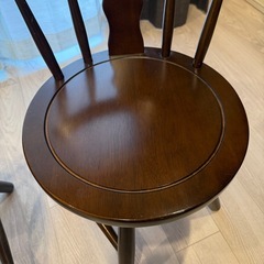 椅子　2点セットの画像