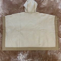 定価62,700円未使用マイケルコースMICHAEL KORSミニ MKブロックロゴ ポンチョJS360MI926オープンポンチョ ケープコート肌色系ブランドロゴS/M製品タグ中国製レディースlady's LADYS女性用婦人ウィメンズwomen’sの画像