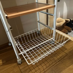 コンパクト　キッチンシェルフの画像